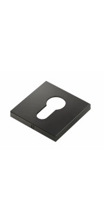 Накладка на цилиндр BUSSARE квадратная, B0-40 BNICKEL, Чёрный никель