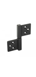 Петля карточная Morelli CH-S 85X82 BL черная