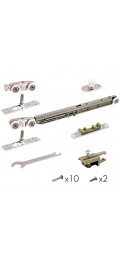 Комплект для раздвижных дверей Comfort - PRO SET 3 soft close+roller
