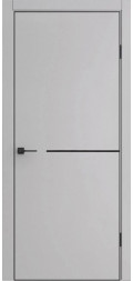Межкомнатная дверь ДП-50.1 (Silver gray)