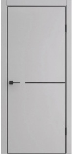 Межкомнатная дверь ДП-50.1 (Silver gray)