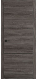Межкомнатная дверь экошпон Urban 2 Terra Vellum Black Mould Be глухая