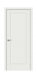 Межкомнатная дверь экошпон Прима-10 White Matt глухая