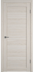Межкомнатная дверь экошпон Atum PRO Х28 Scansom Oak со стеклом