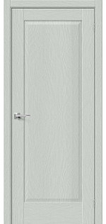 Межкомнатная дверь экошпон Прима-10 Grey Wood глухая.