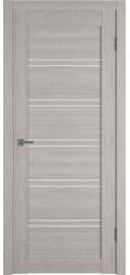 Межкомнатная дверь экошпон Atum Pro 28 Stone Oak White Cloud со стеклом