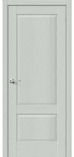 Межкомнатная дверь экошпон Прима-12 Grey Wood глухая.