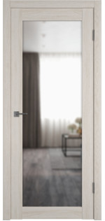 Межкомнатная дверь экошпон Atum PRO Х32 Scansom Oak с зеркалом
