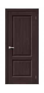 Межкомнатная дверь экошпон Неоклассик-32 Wenge Melinga глухая