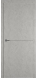 Межкомнатная дверь экошпон Urban 1 Antic Loft Silver Mould Se глухая