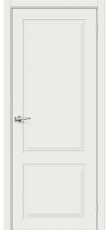 Межкомнатная дверь экошпон Граффити-42 Super White глухая