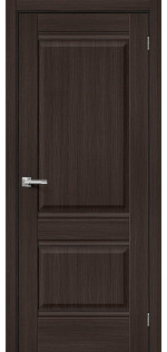Межкомнатная дверь экошпон Прима-2 Wenge Melinga глухая