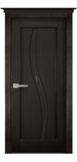 Межкомнатная дверь массив сосны Соло венге