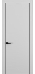 Межкомнатная дверь K7 ALU Black Серый матовый