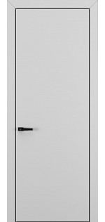 Межкомнатная дверь K7 ALU Black Серый матовый