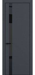 Межкомнатная дверь K2 С остеклением ALU Black Графит